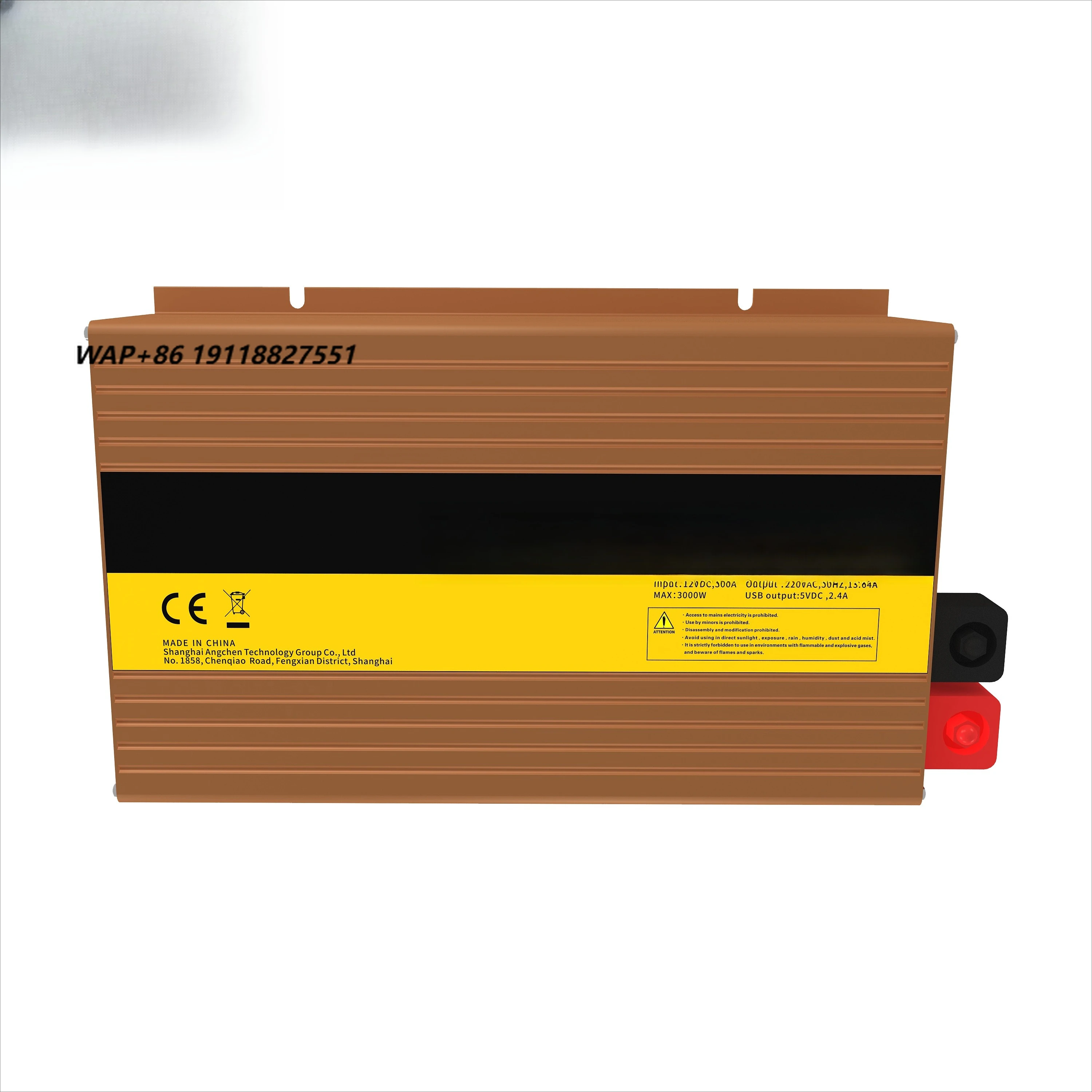 

High Quality 3000W 12V DC to AC 220V 3000W Pure Sine Wave Inverter Single Phase Automotive Inverter Charger System Car Inverter