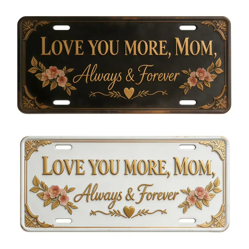 

Decorative Mom Appreciation Sign Vintage Hanging Plaque Rustic Farmhouse Wall Art for Hallway Entryway Decor Mother's Day Gift