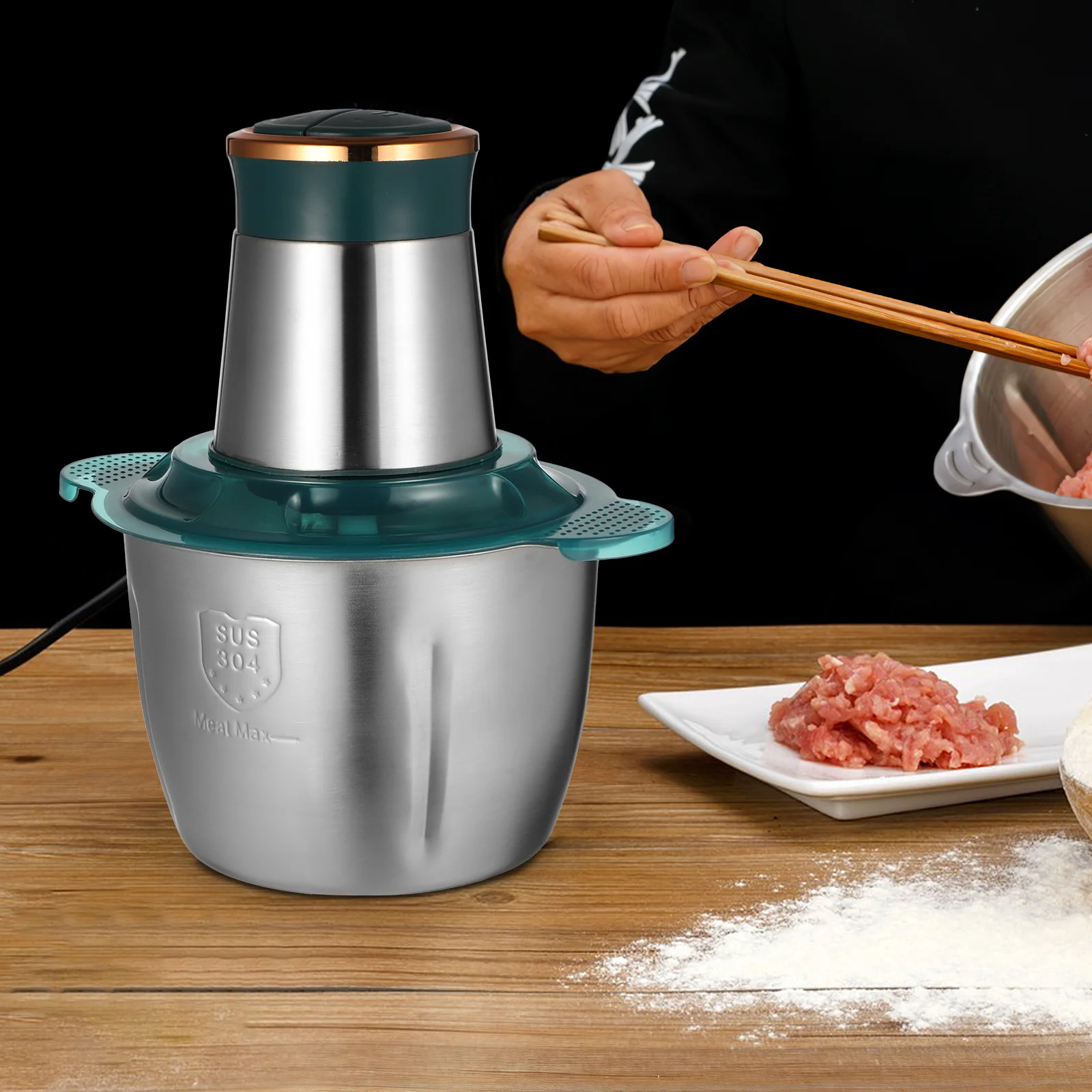 Meat Grinder Mincing and Mixing Machine Ground Electric Grinders Tool Kitchen Mincer