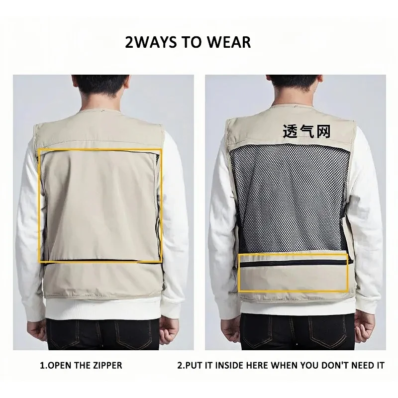 2025 New Spring, Autumn, and Summer Versatile Items in Stock, Fashionable and Trendy Wearing Vests, Men's Wear, Shopping an