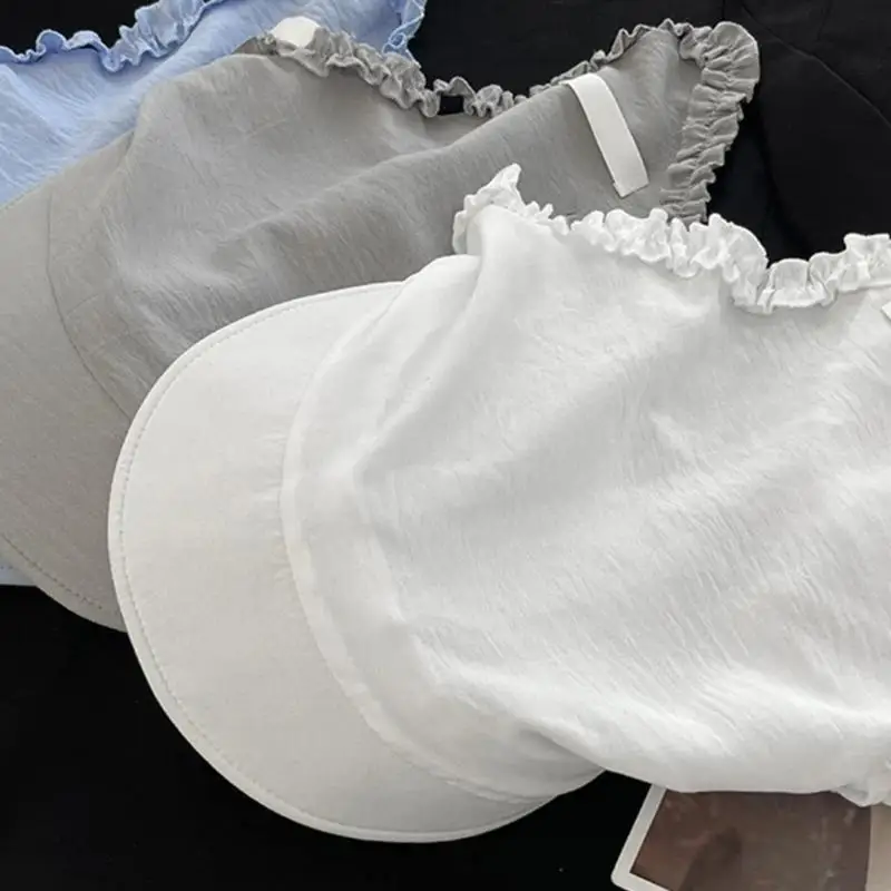 39BD Classical Cotton Baseball Hat with Breathable Design Head Scarf Hat for Women Comfortable and Street Photowear