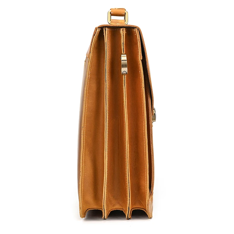 High Quality Laptop Briefcase Bag For Men Male 2026 New Arrivals Genuine Leather Briefcase Bag Real Cowskin Shoulder Bag Men