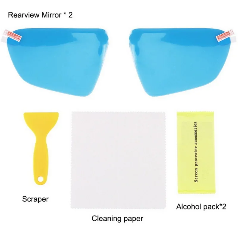 ل تسلا نموذج Y Juniper 2025 نموذج 3 المرتفعات مرآة الرؤية الخلفية طبقة رقيقة واقية المطر برهان نافذة ملصقات الرؤية الخلفية مقاوم للماء