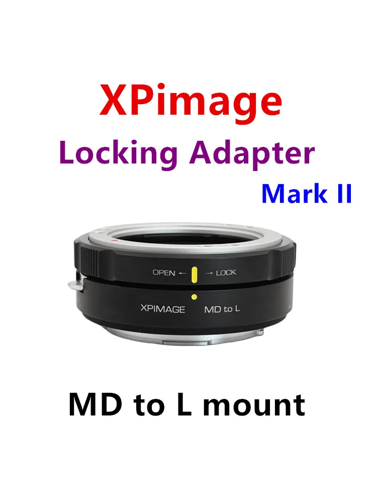 

XPimage Adapter for MINOLTA MD Lens to Leica SL Full Frame Mirrorless Camera MD to L mount,Panasonic S52 S1H S1R SIGMA fp