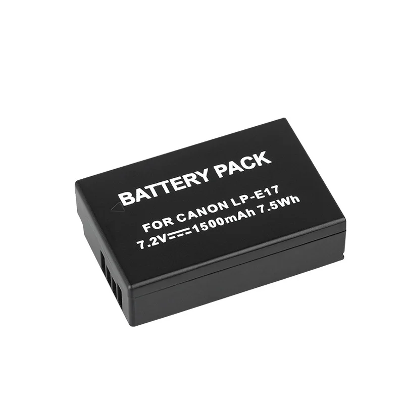 1500mAh Battery LP-E17 LP E17 LPE17 for Canon EOS R8 R10 R50 RP M3 M5 M6 77D, 750D, 760D, 800D, 8000D 8000D camera batteries