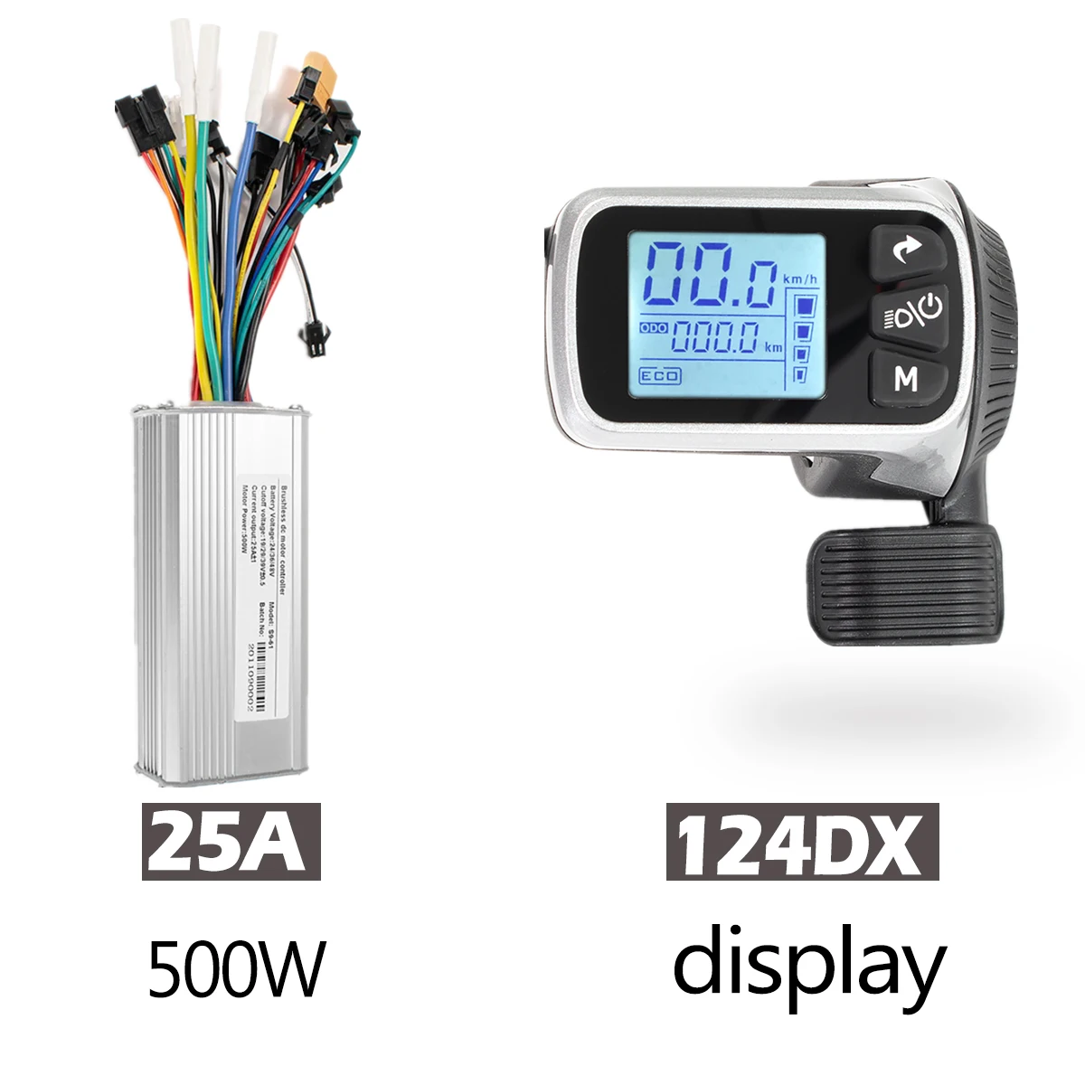 JOVERI 500W Brushless Controller Kit – Mit LCD-Display, Dual Drive, Für Elektroroller-Upgrade JOVERI 500W Brushless Controller Kit – Mit LCD-Display, Dual Drive, Für Elektroroller-Upgrade