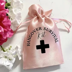 5pcs Hangover Kit Bag Bachelorette hen Party girls trip Bridal Shower engagement 16th 21st 30th 40th 50th Birthday Welcome Favor