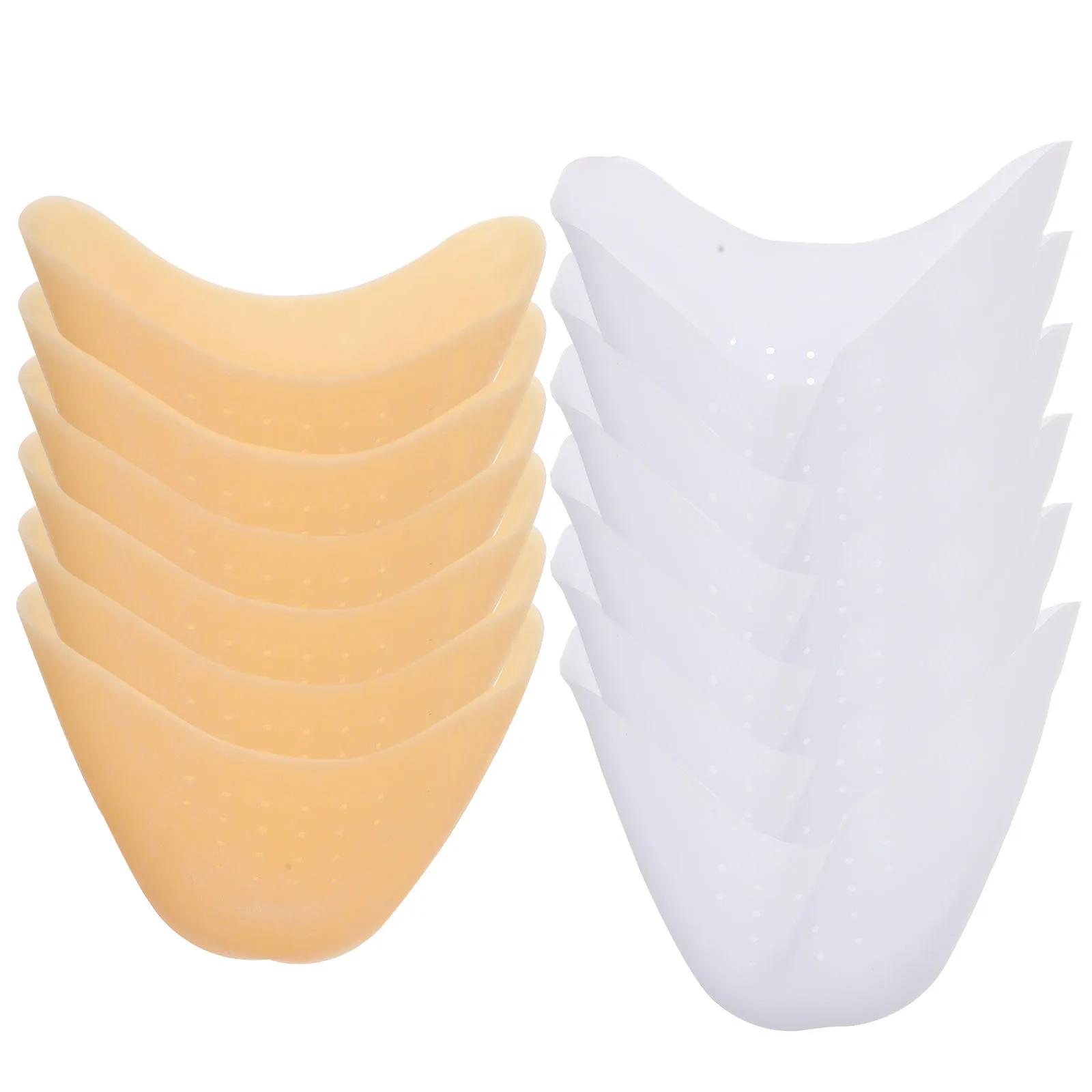 

6Pairs Silicone Toe Protectors Flexible Toe Pads for Pain Relief in All Kinds of Shoes Silicone Foot Protector