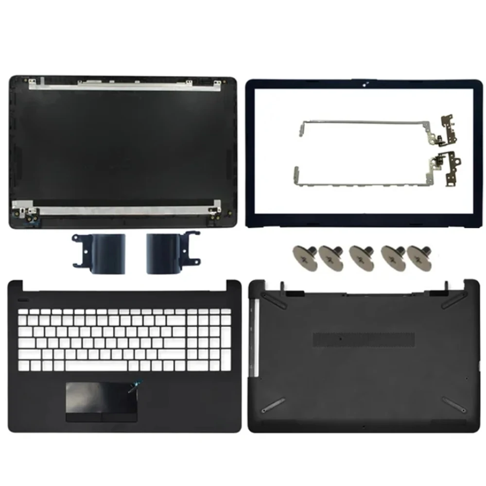 New For HP 15-BS 15-BW 15-RA 15-RB 250 G6 255 G6 Laptop Case LCD Back Cover/Front Bezel/Palmrest/Bottom Case /Hinges 924899-001