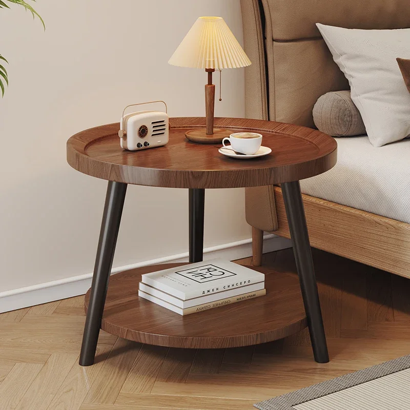 

Home Side Mini Living Room Furniture Cheap Desk Small Coffee Table Bedside Table Nordic Simple Small Round Coffee Tables
