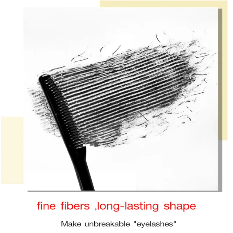 Tête de brosse de mascara imperméable, anti-transpiration, sans bavures, amincissant, curling, liquide de coiffage, Legiash 1/3