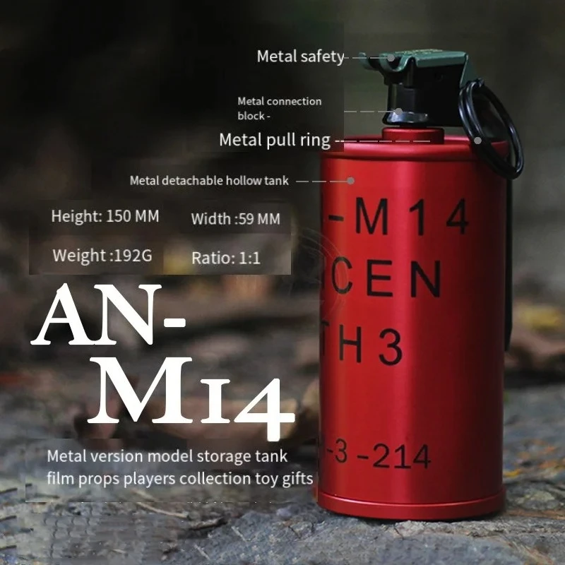 RED Storage Tank ANM14  Static Training Model Published As Teaching Aids Static Toys Handicrafts No Function