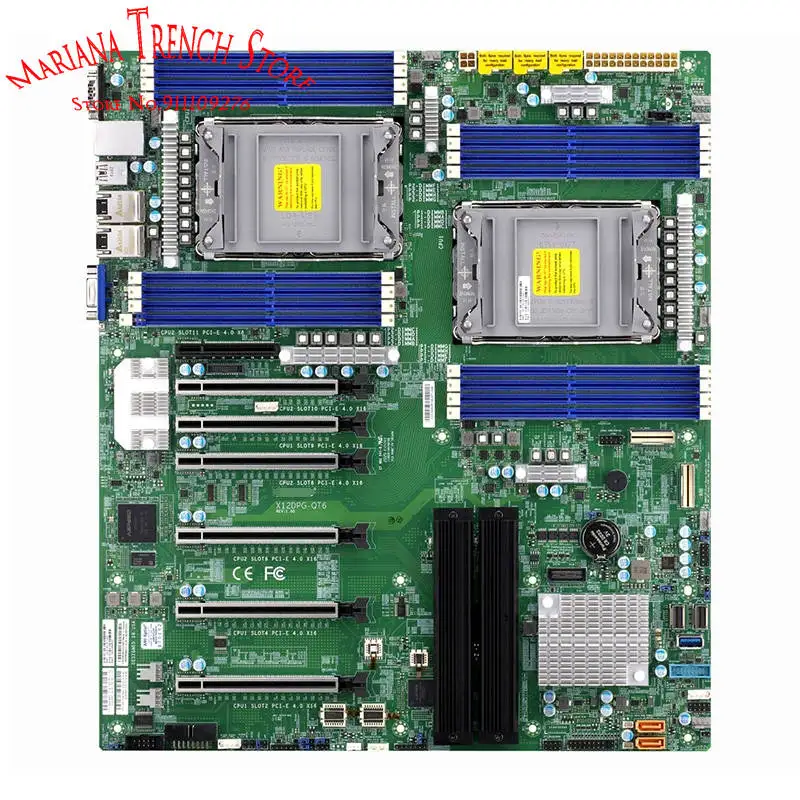 

X12DPG-QT6 for Supermicro Motherboard 3rd Gen Xeon Scalable processors LGA-4189 DDR4 PCI-E 4.0 M.2 IPMI2.0