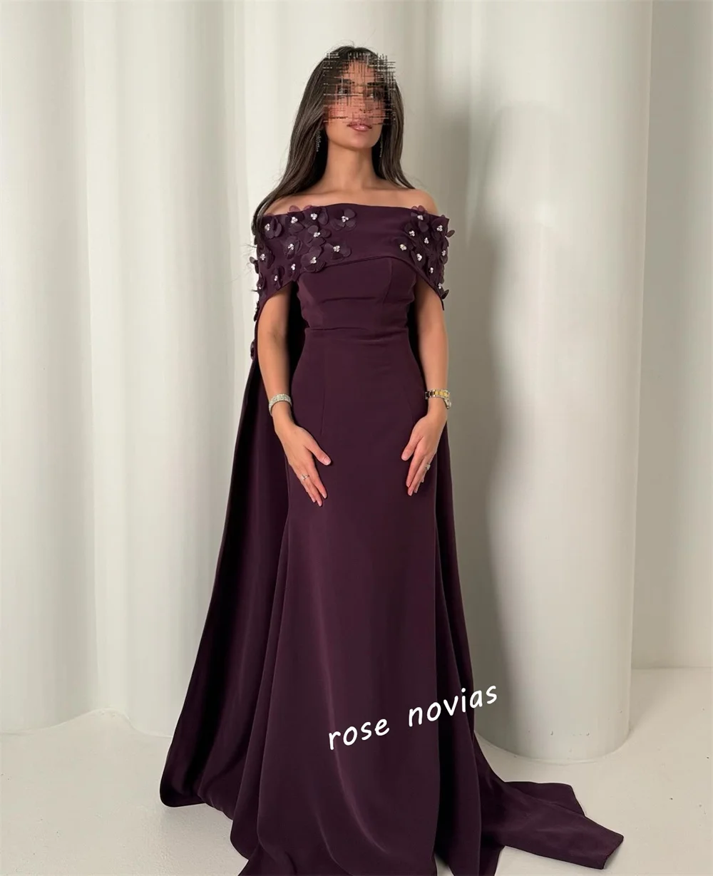 맞춤형 고품질 아플리케 오프숄더 롱 숄 사우디아라비아 정장 이브닝 드레스 맞춤형 파티 가운