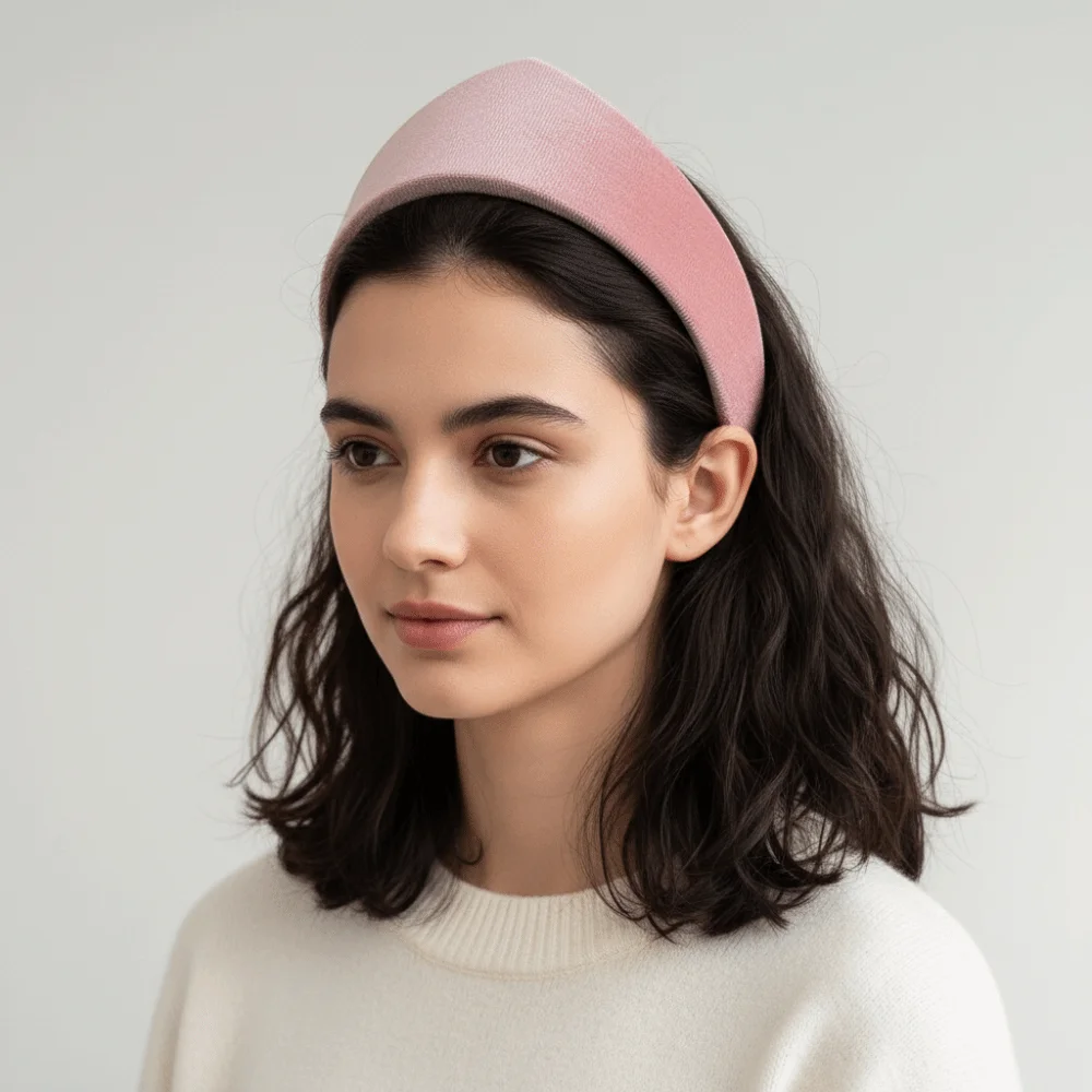 Элегантная бархатная повязка на голову с короной, уникальная несколько цветов, гладкая текстура, головной убор, мягкая ткань, европейская повязка для волос в стиле ретро