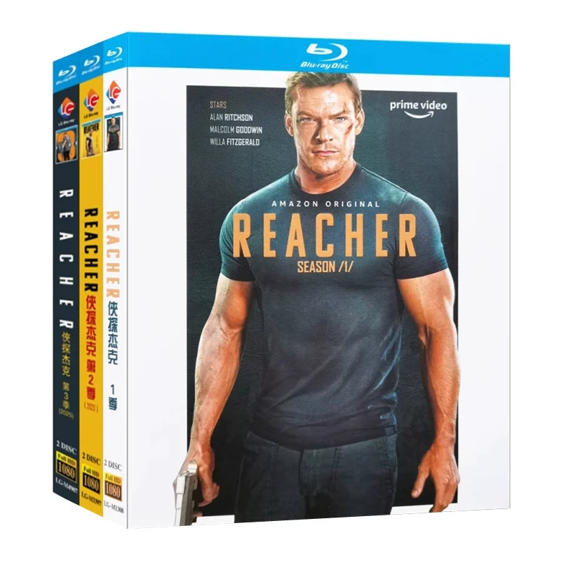 

Reacher Season 1-3 Blu-ray Disc