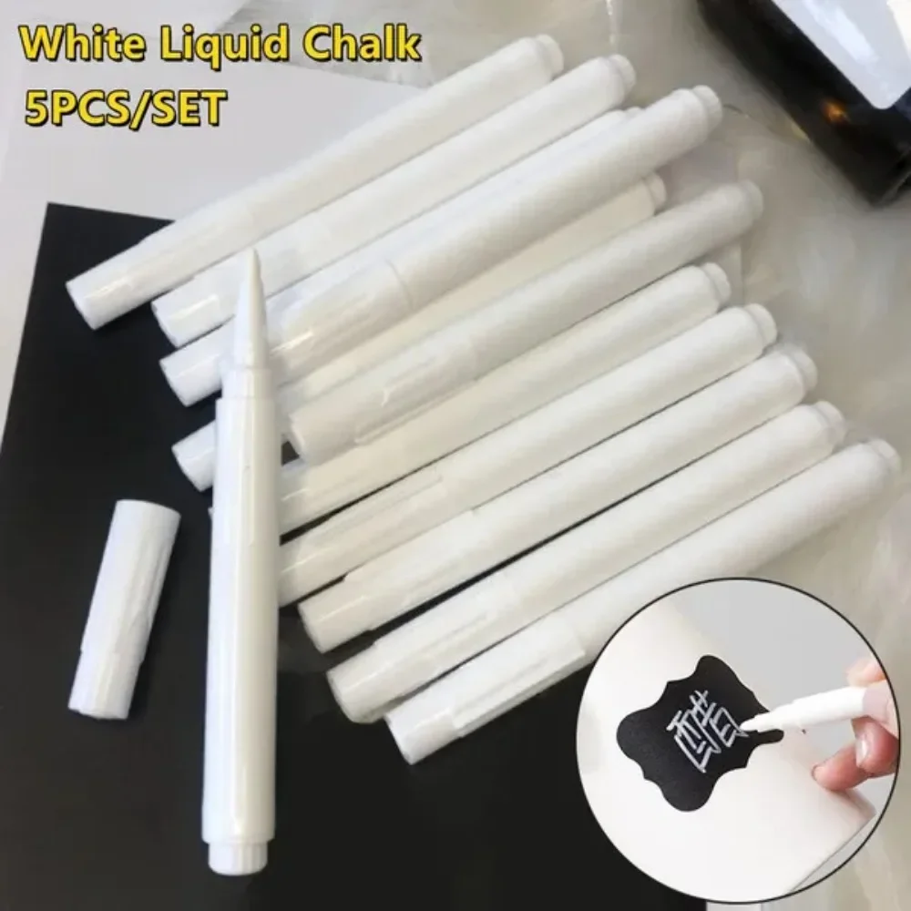 

5 шт., акриловые маркеры, ручка для рисования на водной основе, стираемая ручка для рисования, акриловая маркерная ручка на водной основе, ручка