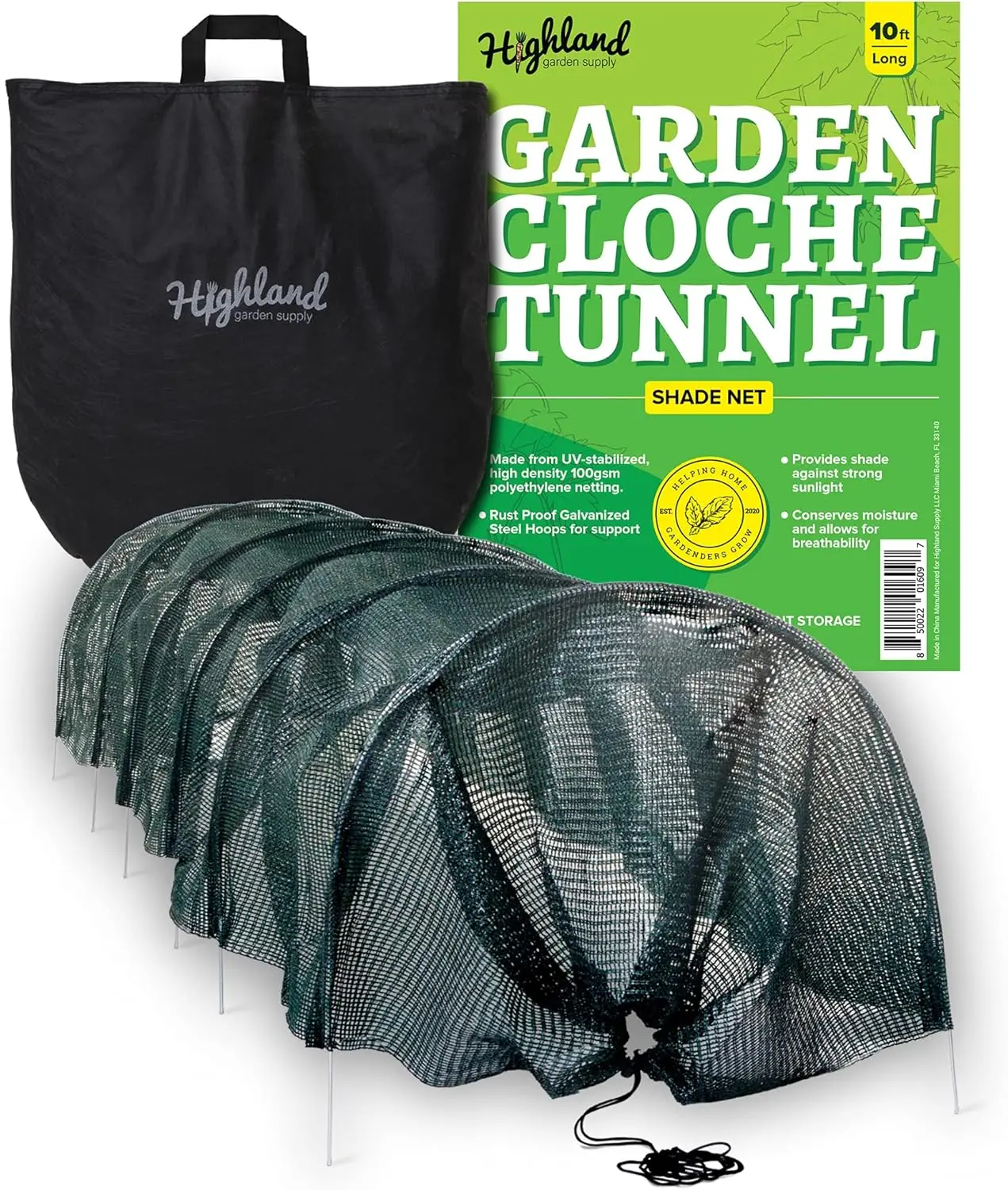 

Garden Tunnel Shade Net Cover Greenhouse Protection from Sun Heat Gardening Green House Sun Shades Cloche Hoops Plant Covers Hoo