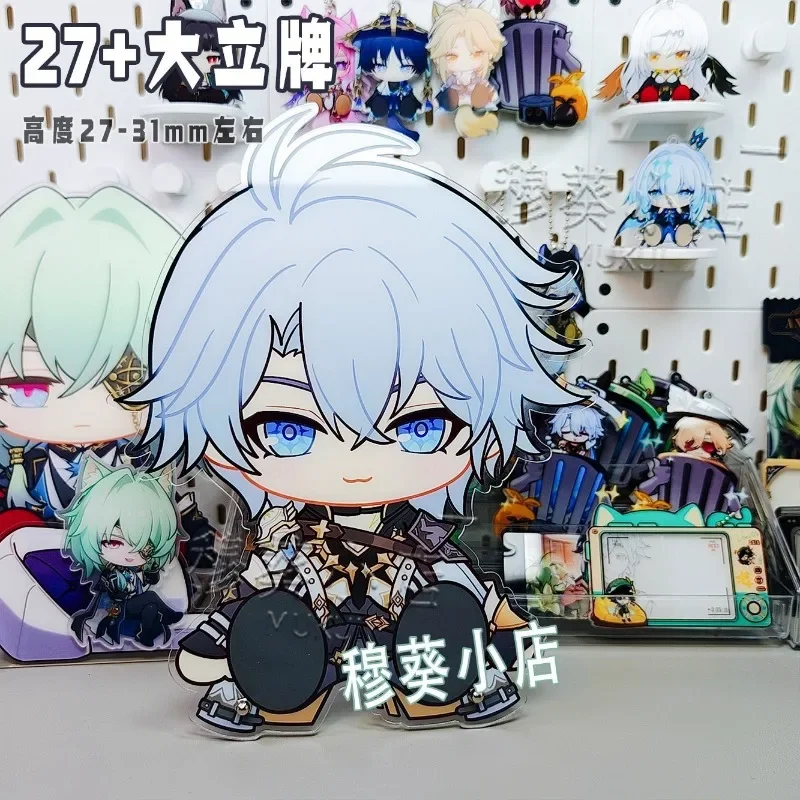 Honkai:Star Rail Original Big Head 27-31cm Hight Acrylic Figure Stand Model Plate Desk Decor Stand Sign Character For Fans Gifts