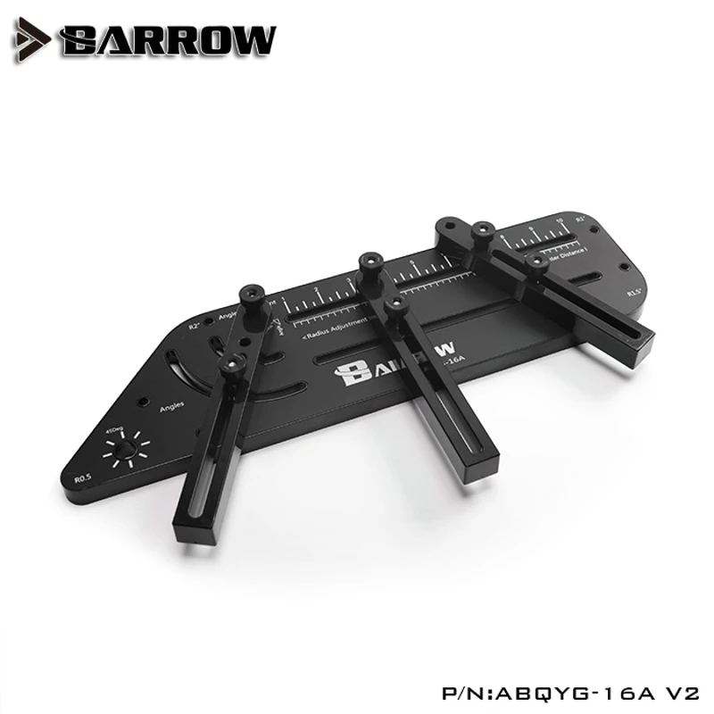 

Barrow ABQYG-16A V2,Multi-angle Acrylic / PMMA / PETG Rigid Hard Tube Bend Shape Computer Water Cooling