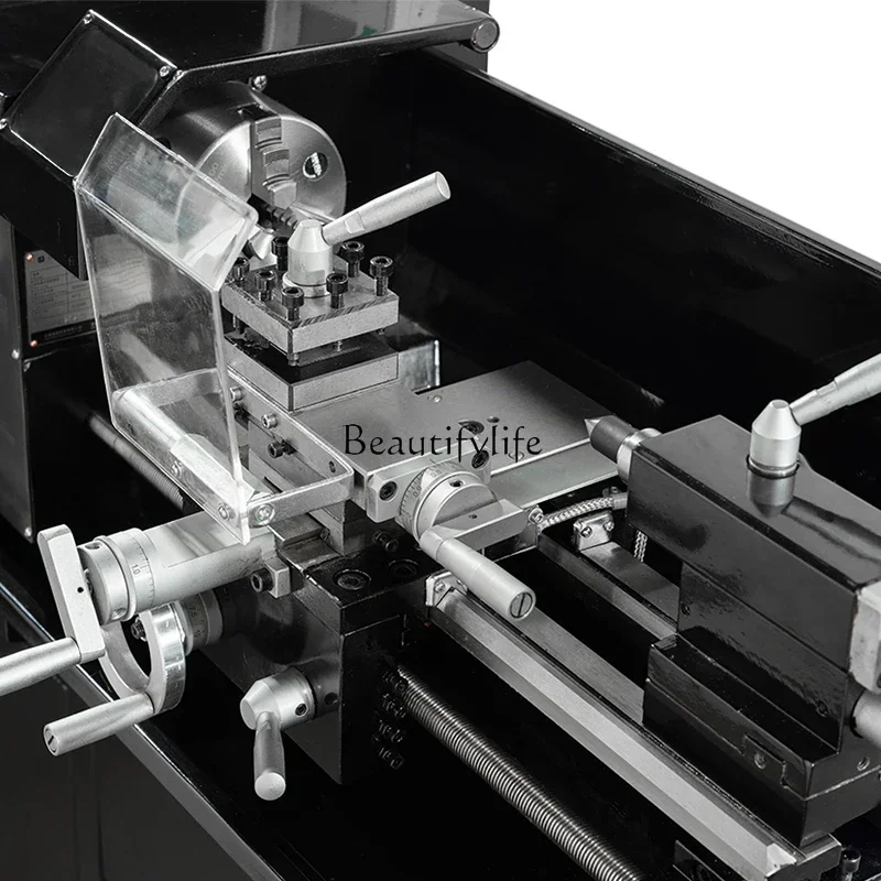 ssL178 23 18C Small Household Lathe Miniature Desktop Instrument Lathe Teaching