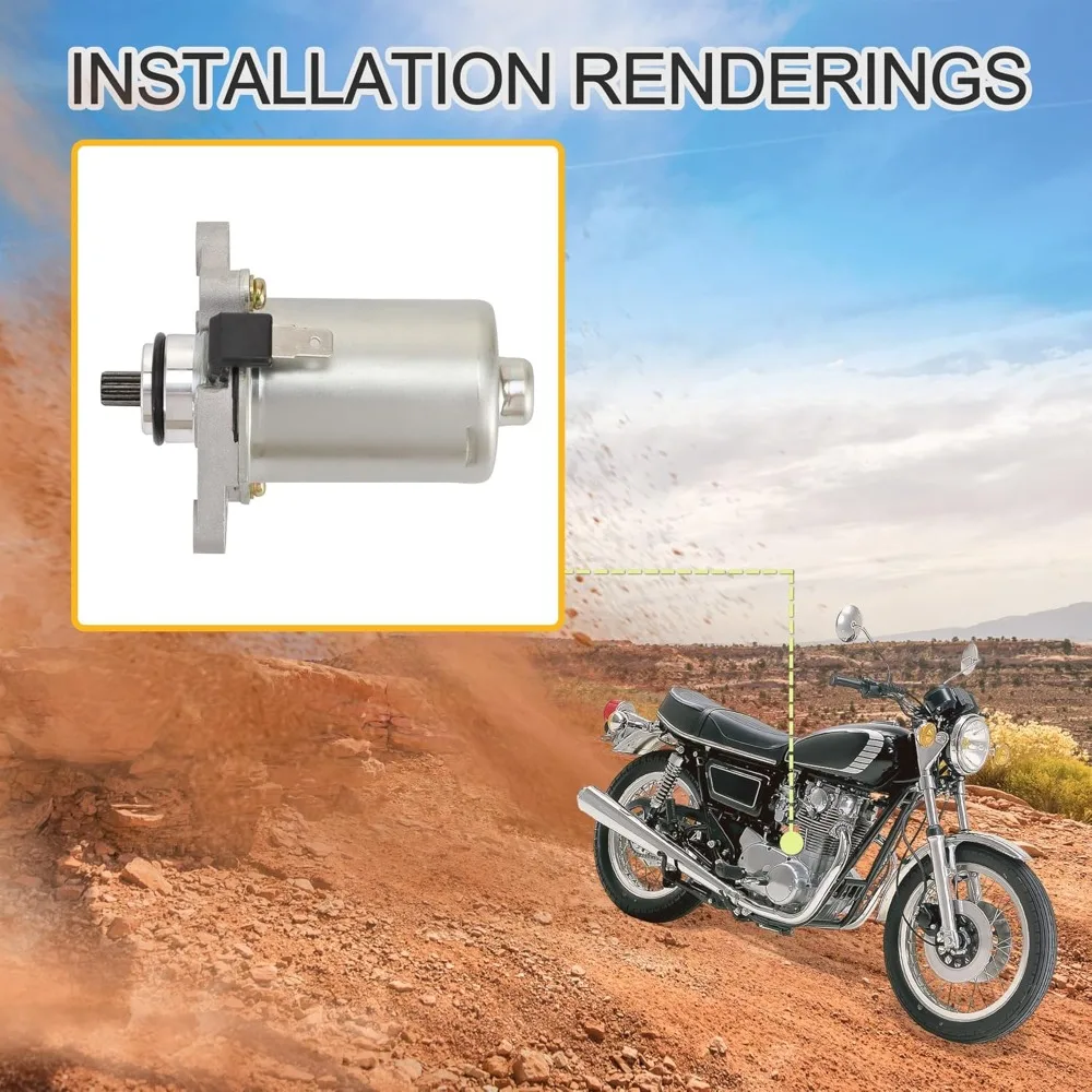 

Starting Motor Electric Starter 50440001000 For HUSQVARNA TE150 TE 150 2017-2019 For KTM 150 XCW 150XCW 2017-2019