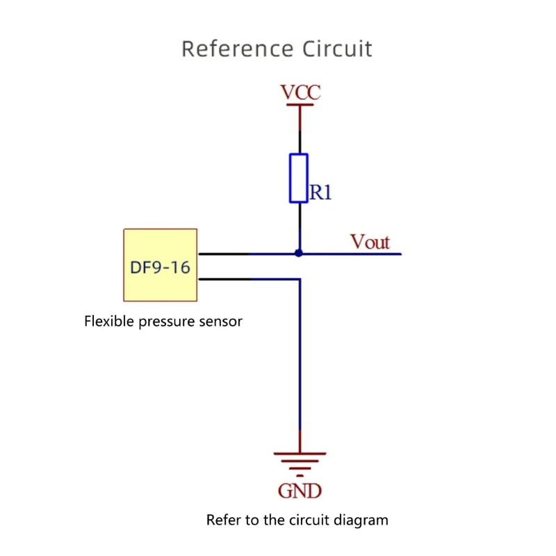 Microresistencia detección fuerza, presión versátil, transductor presión PVDF, envío directo