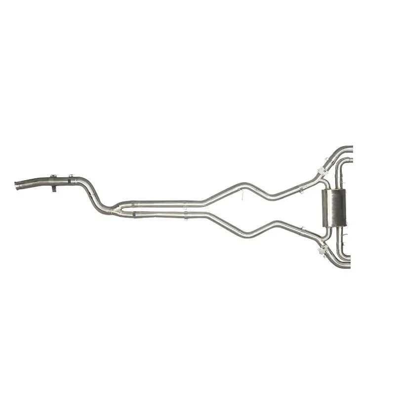 

High Quality SS304 Exhaust Valved Muffler Sport Exhaust System Catback Pipe