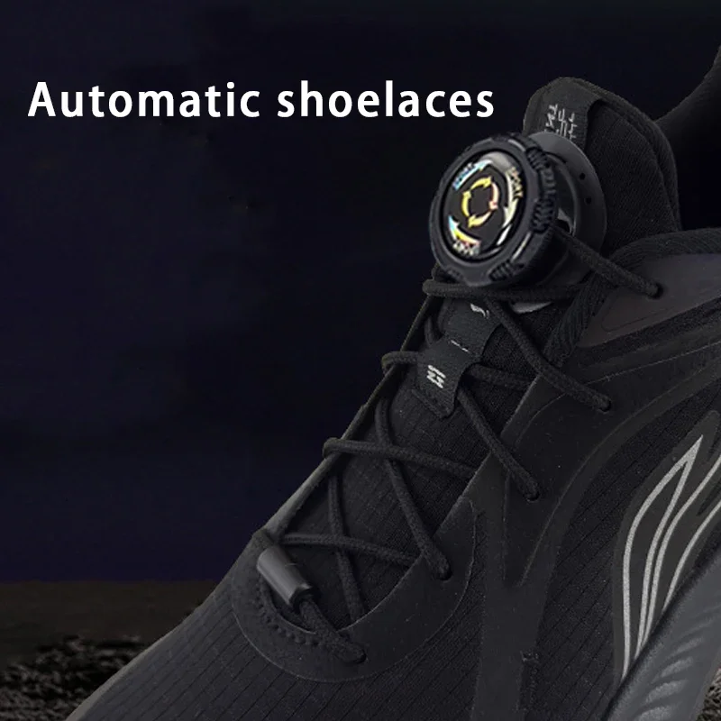 Rotating Quick Lace Lock Automatic Shoelace Tightener Rotary Shoe Laces Buckle No Tie Shoelaces System for Sneakers