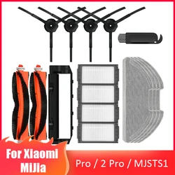 Main / Side Brush Hepa Filter Mop Cloths Main Brush Cover For XiaoMi Mijia Robot Vacuum-Mop Pro / 2 Pro / MJSTS1 Spare Parts