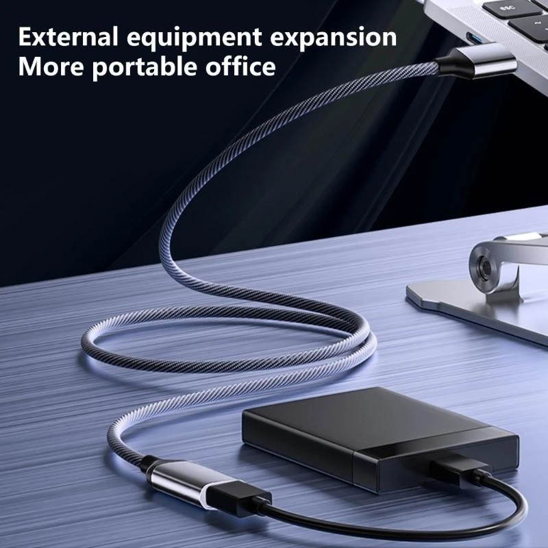 USB 2.0 Удлинительная ткацкая кабельная ткань Синхронизированная линия