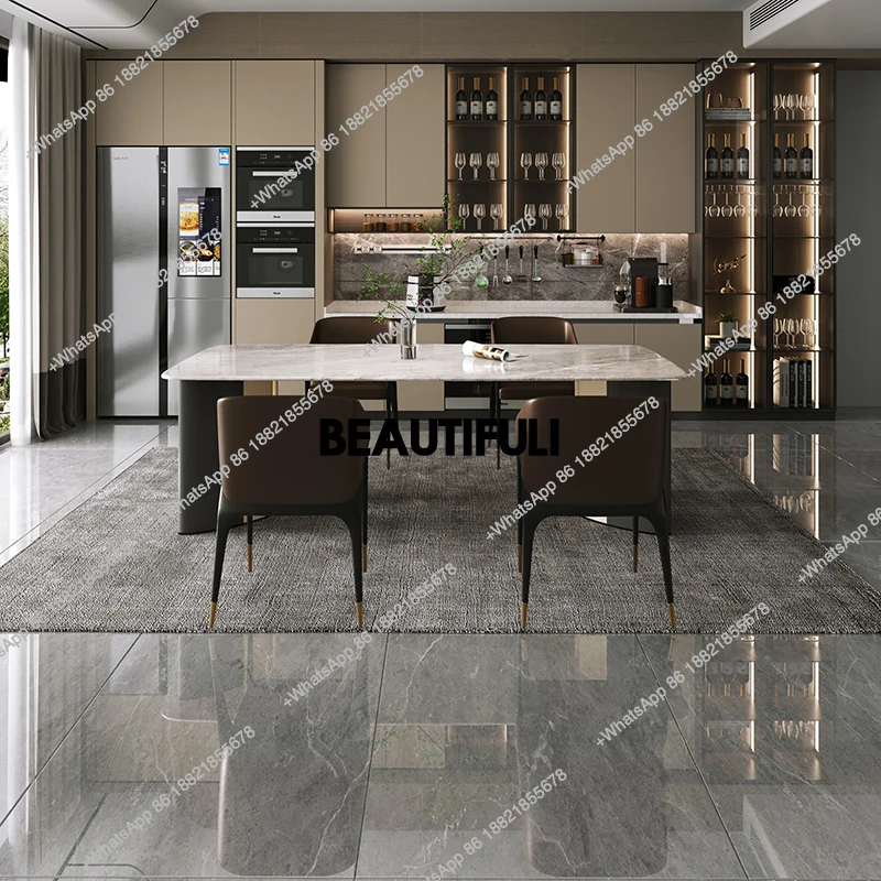 

Italian Design Luxury Dining Tables Marble Nordic Modern Restaurant Dining Tables Kitchen Salon Mesas De Comedor Home Furniture