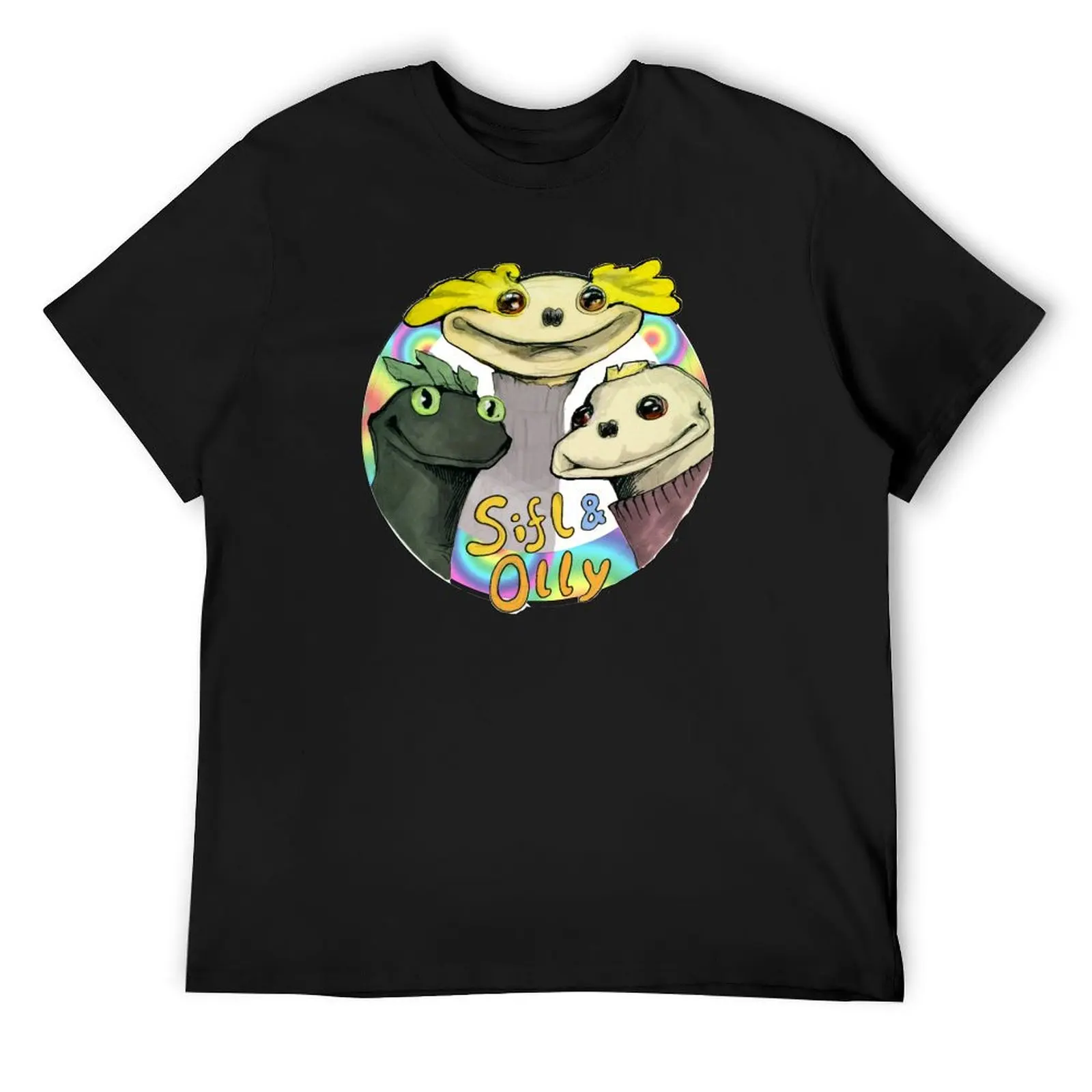 

SIFL AND OLLY -- AND CHESTER T-Shirt summer clothes anime tshirt t shirt men 100℅ cotton