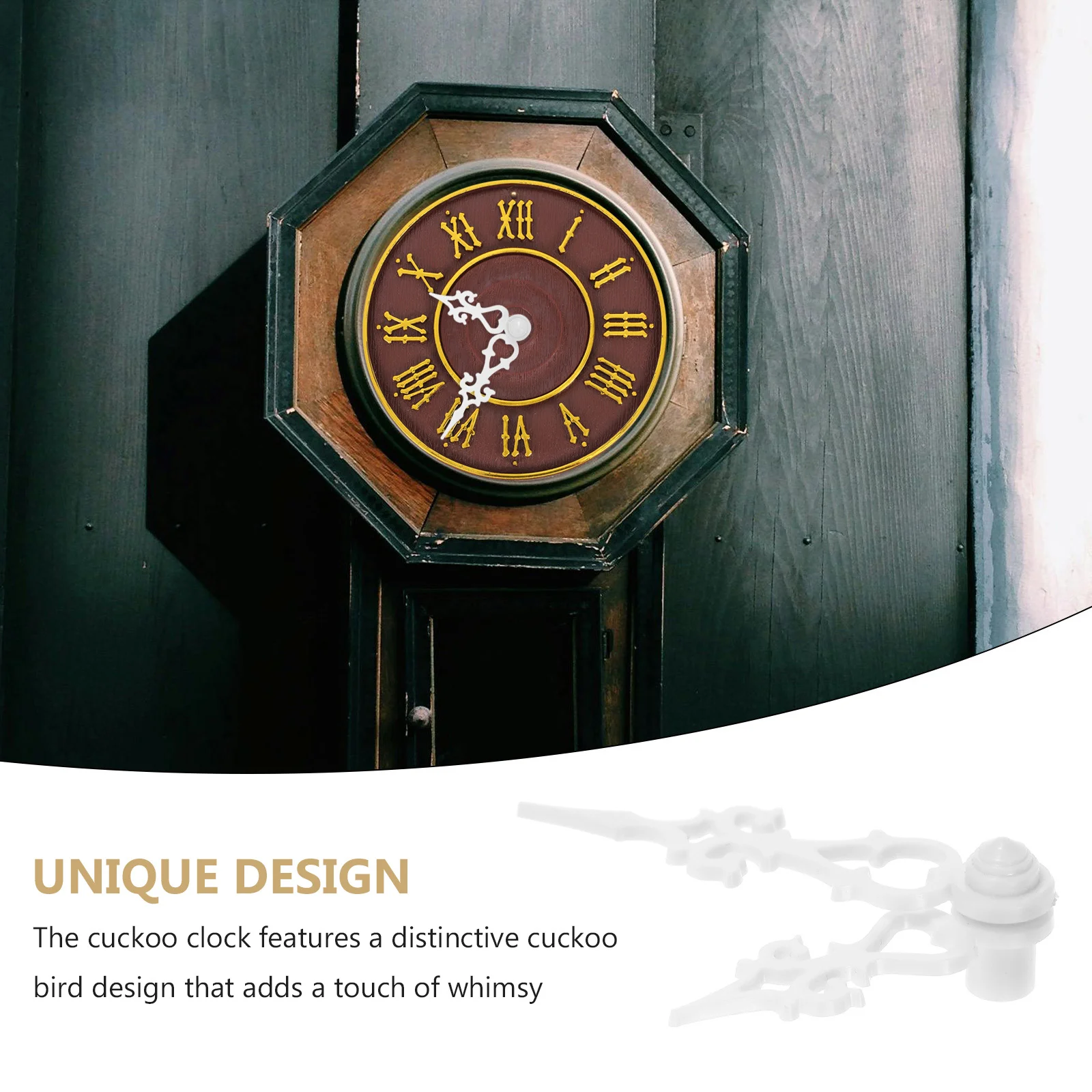 

2Pcs Clock Hands Replacement Kit DIY Durable Decorative Pointer for Home Wall Clock Repair Parts DIY Hour and Minute Hands