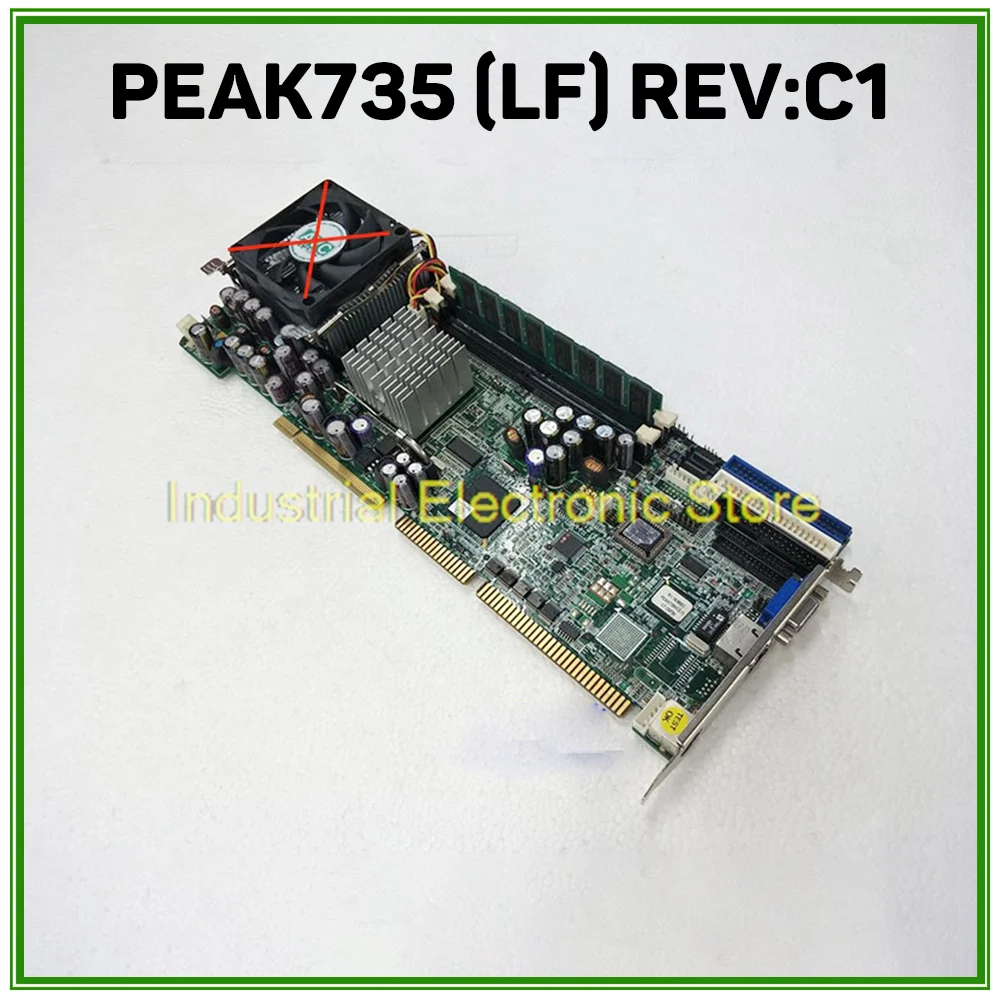 For NEXCOM Industrial Computer Motherboard PEAK735 (LF) REV:C1