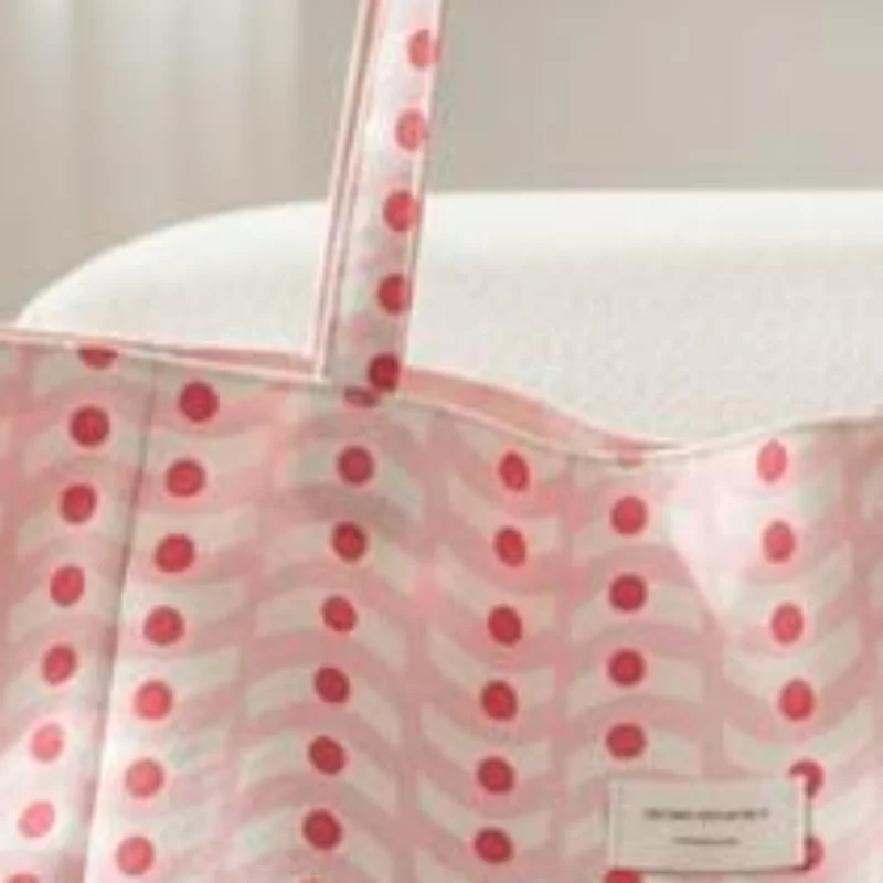 Leatherwork Patterns - 1PC Reversible Wave Pattern Canvas Tote