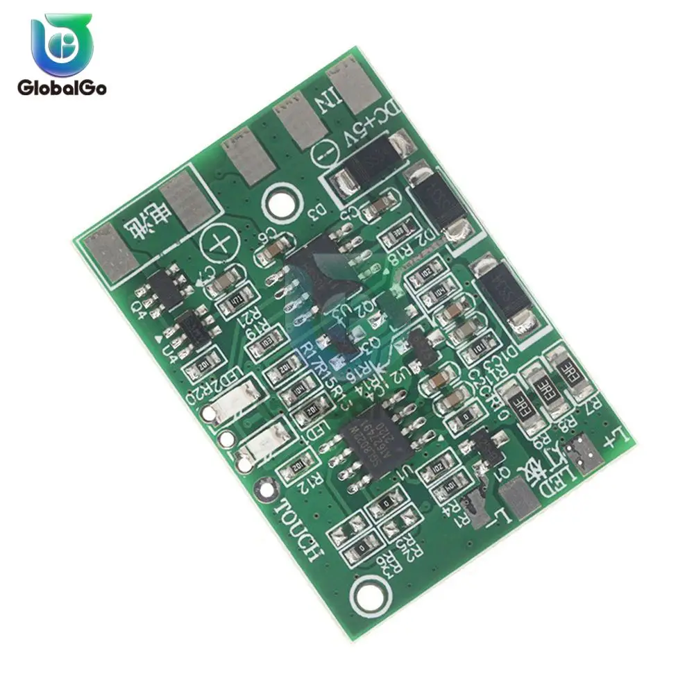 DC LED With Charging Protection TC4056 TP4056 Touch Dimming Lamp Control Panel DIY Repair General Desk Lamp Circuit