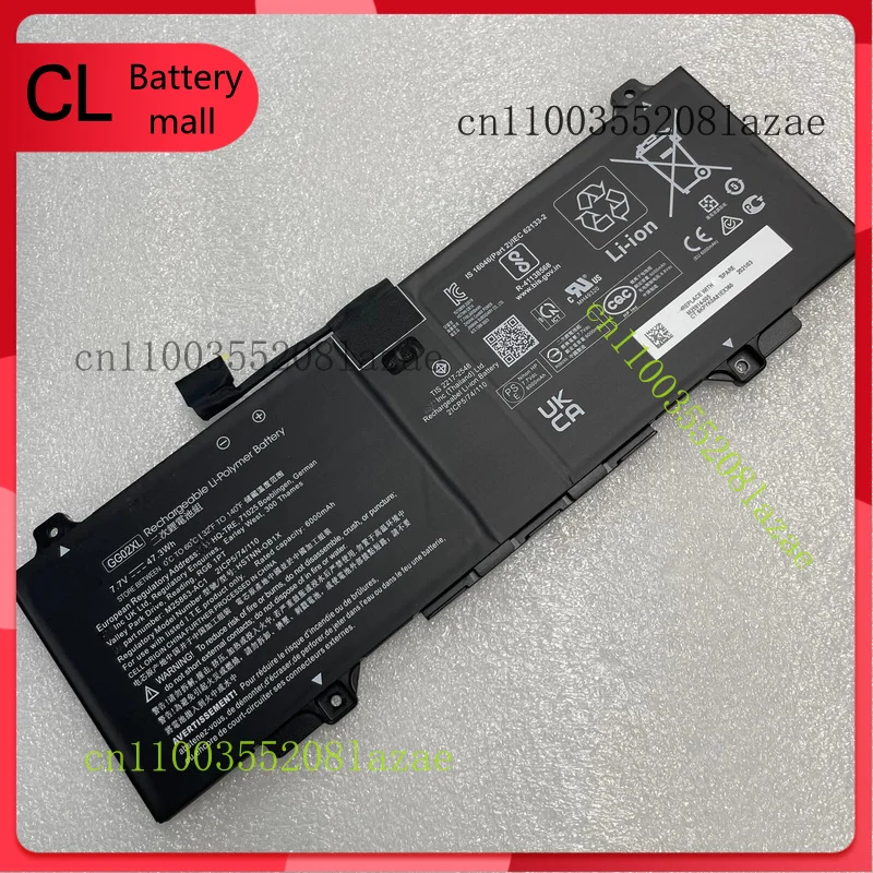 

Новый оригинальный аккумулятор GG02XL для Chromebook HP Enterprise x360 11 G4 EE HSTNN-OB1X