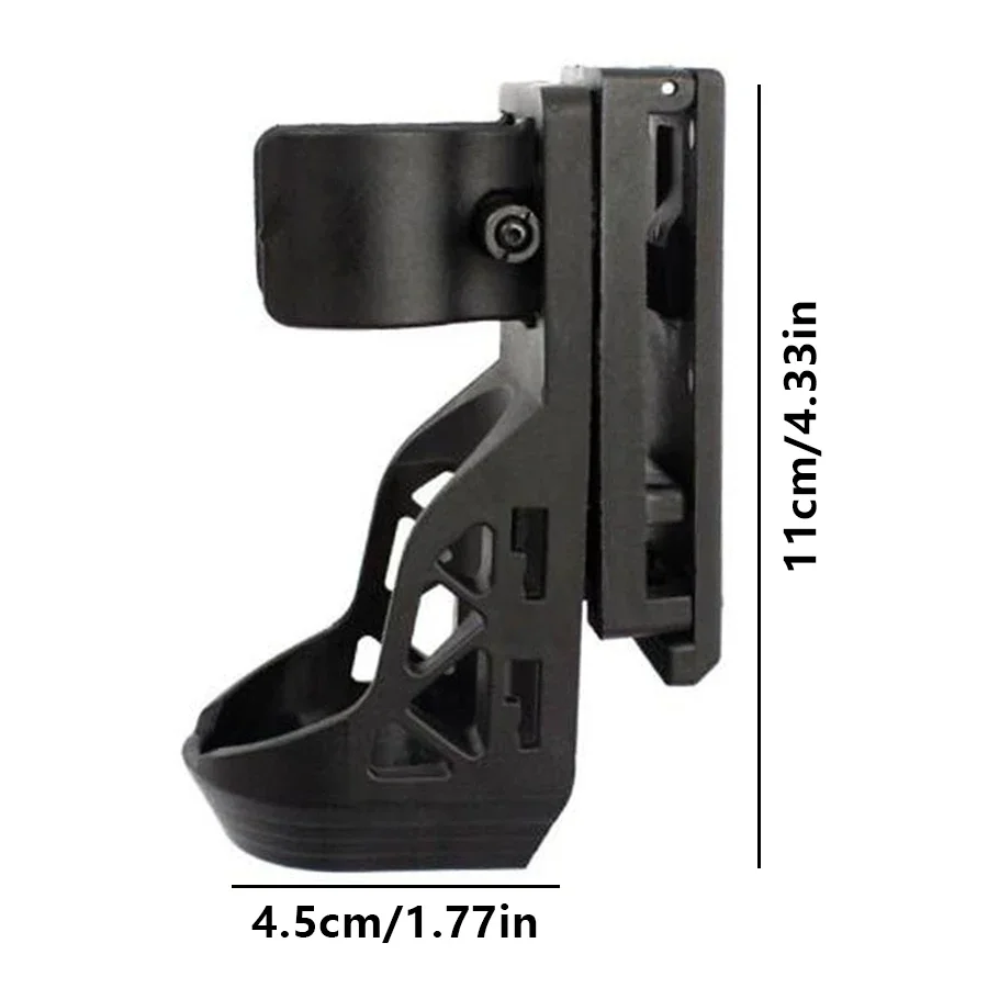 Tactic Flashlight Holsters with Side Lock System Set Universal Set Rotating Quick Unplug Tactic Flashlight Holsters Flashlight image 2