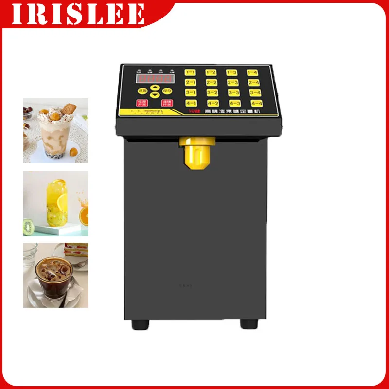 

Microcomputer Automatic Quantitative Fructose Machine 8L Fructose Dispenser Syrup Dispenser Milk Tea Shop Equipment