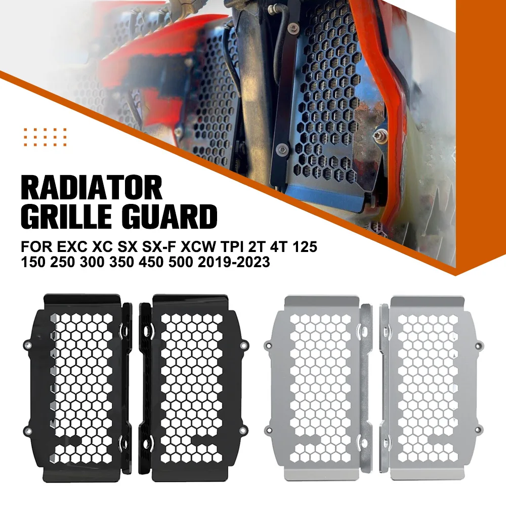 

Motorcycle Accessories FOR EXC XC SX SX-F XCW TPI 2T 4T 125 150 250 300 350 450 500 2019-2022 2023 Radiator Grille Guard Cover