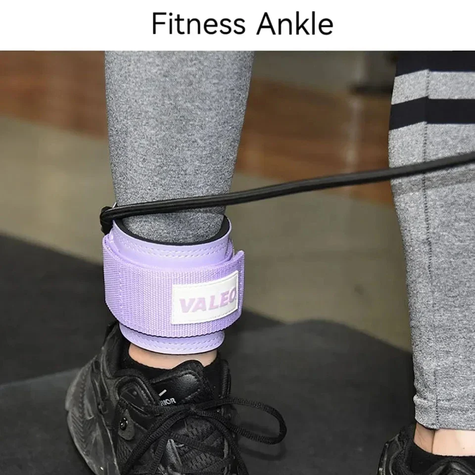 Resistance Bands Set Ankle Straps Adjustable Foot Support Padded Cuff Ankle Weight Leg Training Brace Yoga Sport Tool