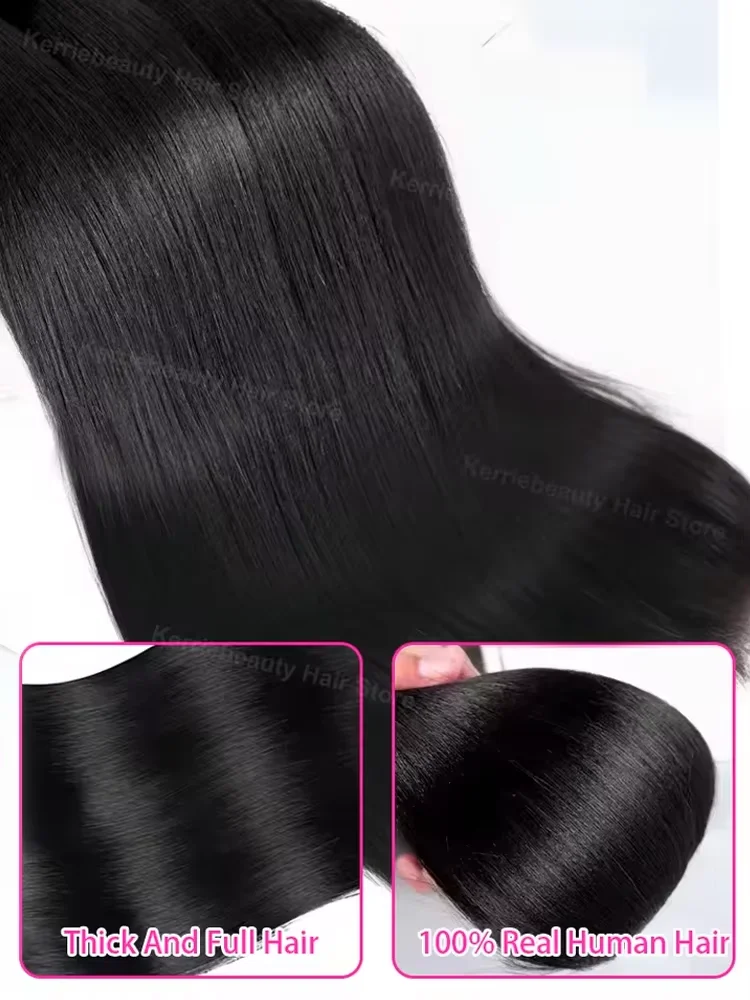 12A Прямые 100% пучки человеческих волос 40 дюймов Натуральные черные необработанные девственные необработанные волосы Бразильские волосы 3-4 комплекта предложений