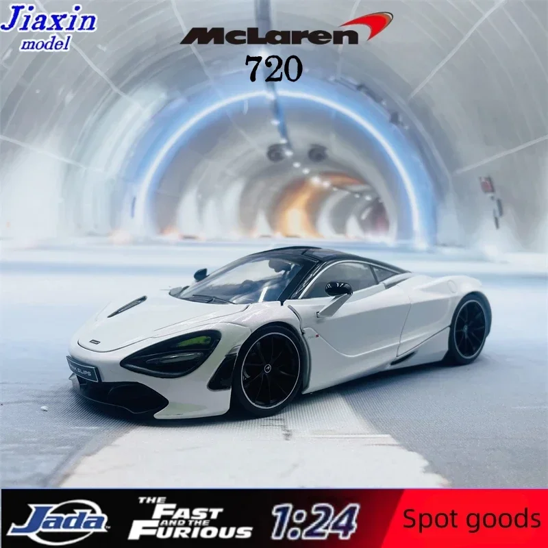 

Jada GADA 1/24 McLaren 720S red alloy model display Toy Boy sports car