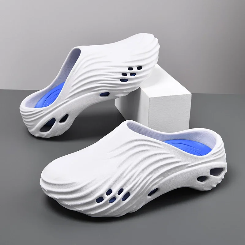 

Sandals for Men 2025 Summer New Men's Sandals Slippers Light EVA Slippers Anti-slip Wear Outdoor Beach Shoes Sandalias Hombre