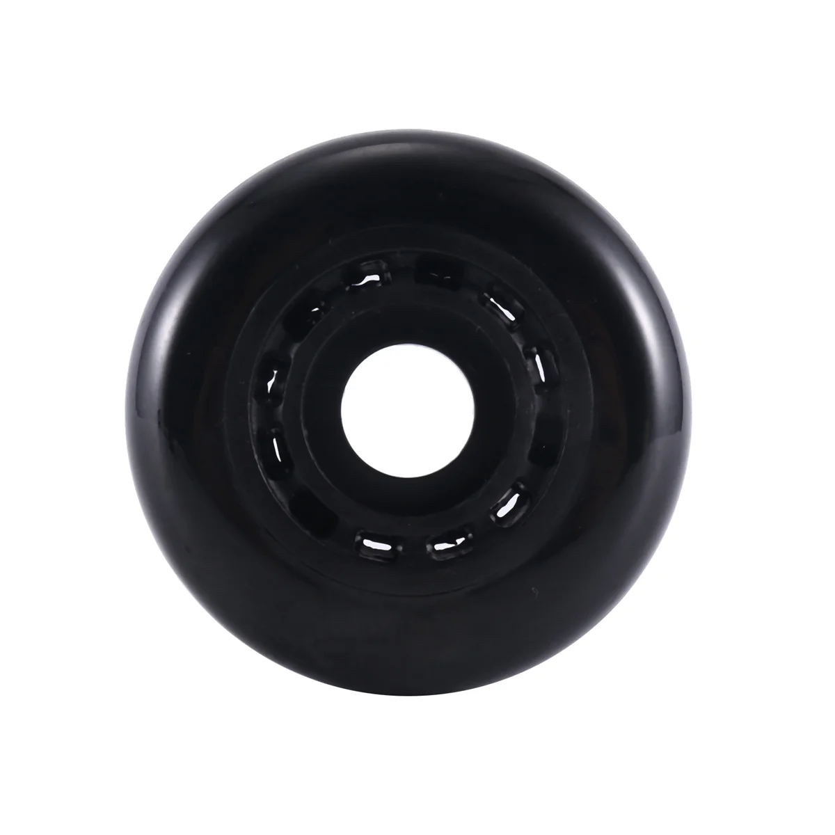 Комплект для замены колес чемодана ABQR 60x18 мм, экологически чистые подшипники из углеродистой стали из искусственной кожи, ремонтный чемодан, черный