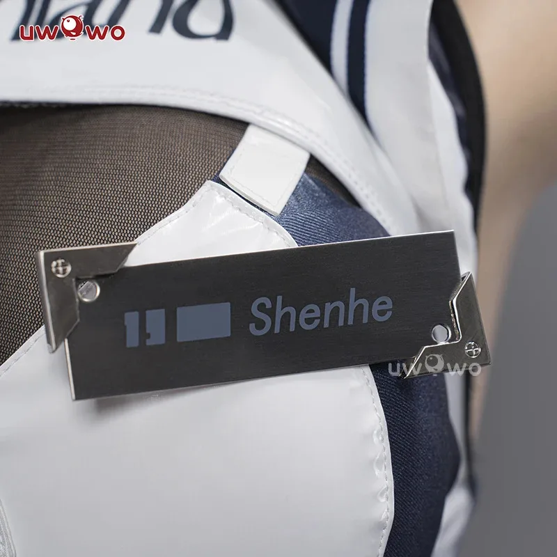 

LQLAST BATCH UWOWO Shenhe Cosplay Genshin Impact Fanart: Racing Ver. Shenhe Cosplay Bodysuit Leather Halloween Costumes