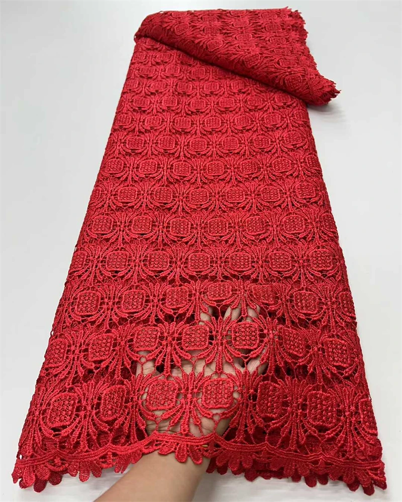 أحدث قماش سويسري مطرز ثقيل أفريقي 100% قطن فوال دانتيل شعبي على طراز دبي لحفلات الزفاف