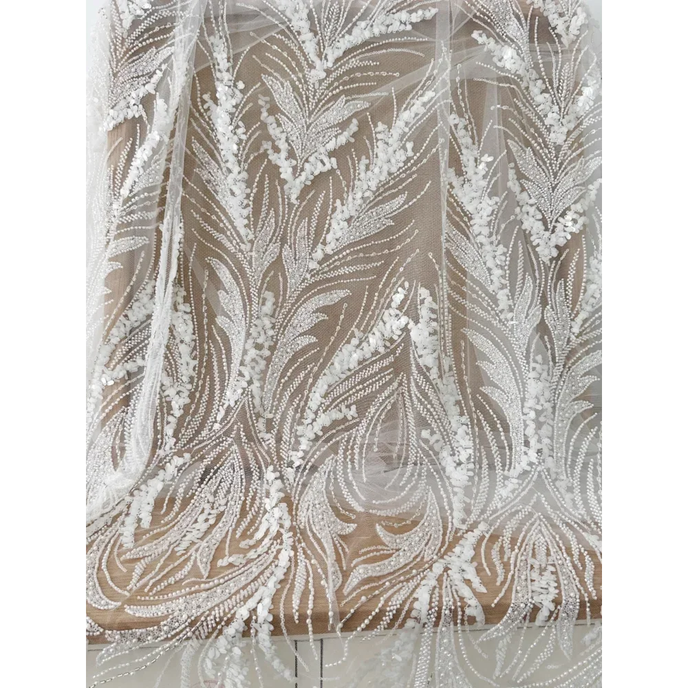 

Retro Three-Dimensional Nail Bead Embroidery Lace, Handmade Sewing, Clothing Accessories, Wedding Dresses Decoration Accessories