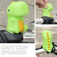 Cartoon Dinosaurs Air Horn Children Balance Bike Scooter Bell Super Loud Bicycle Bell Bicycle Accessories